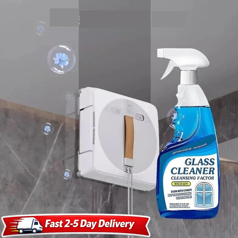 Glass Cleaner Streak-Free Shine Quick-Drying for Windows and Mirrors by S And B Enterprise