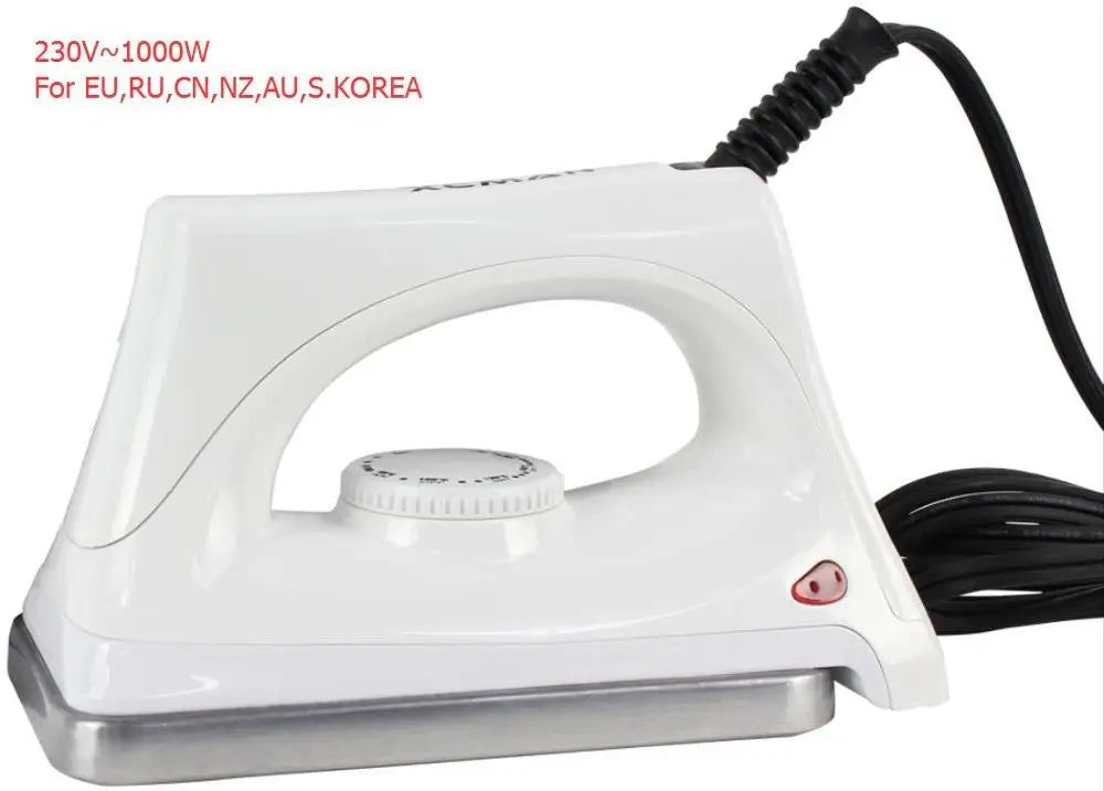 XCMAN ski/snowboard waxing iron with precise temperature control, white electric iron.