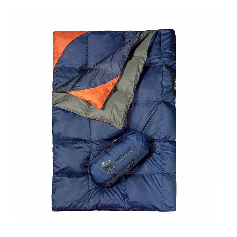 OneTigris 3-Season Outdoor Down Quilt Camping Blanket Foldable