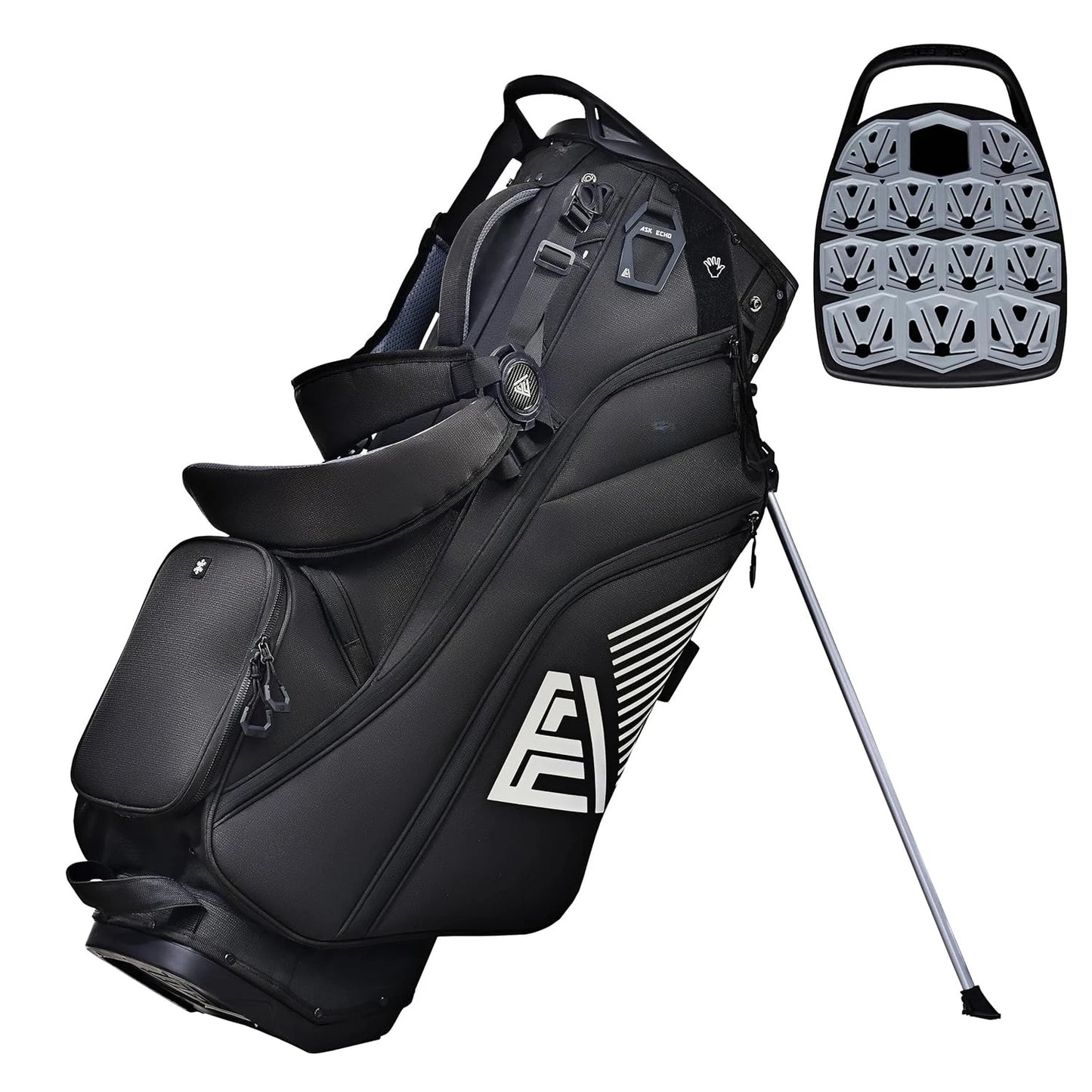 ST-Lock Mecha 14 Way Dividers Stand Golf Bag Men Women by S And B Enterprise