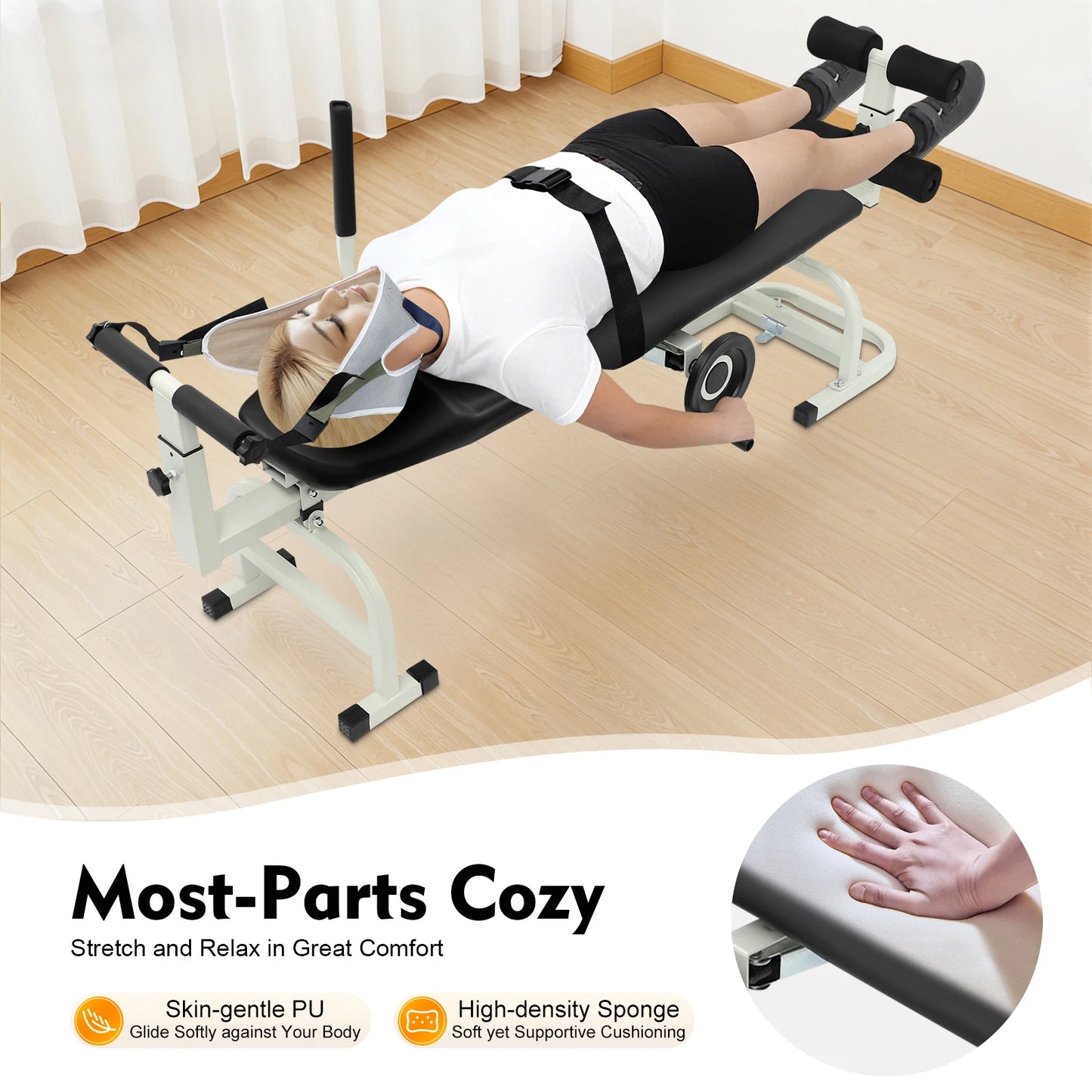 Spine Decompression Bed With Handwheel Control And 330 Lb Capacity by S And B Enterprise