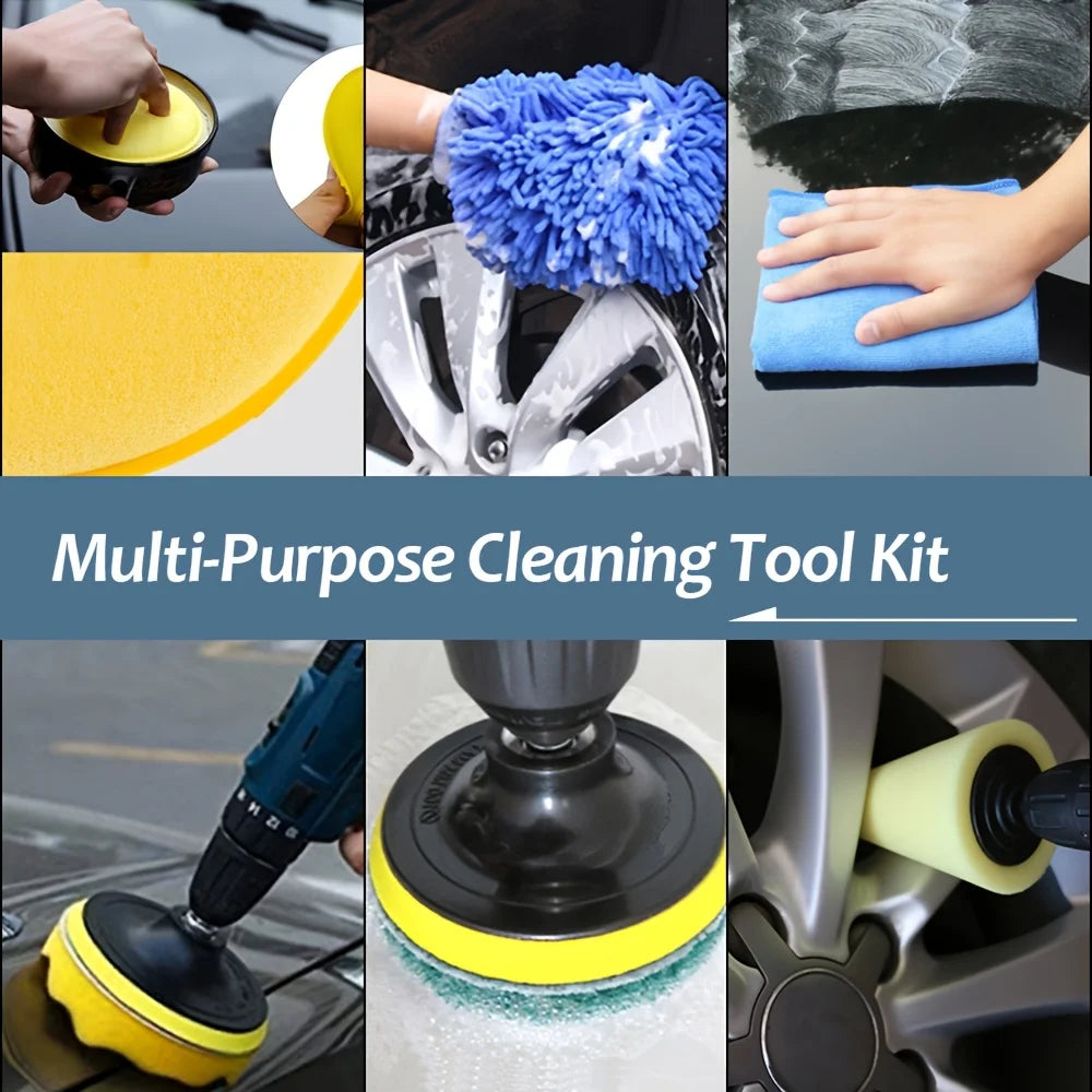 New Car Detailing Brush Set The Ultimate Auto Cleaning Kit for Vents Gaps Maintenance Car Air Outlet Detail Clearance Brush by S And B Enterprise