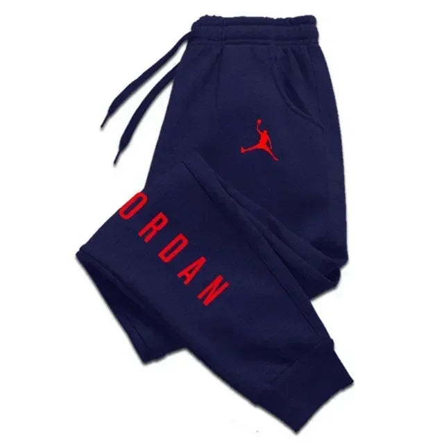 Unisex Printed Sport Pants for Running and Casual Fitness