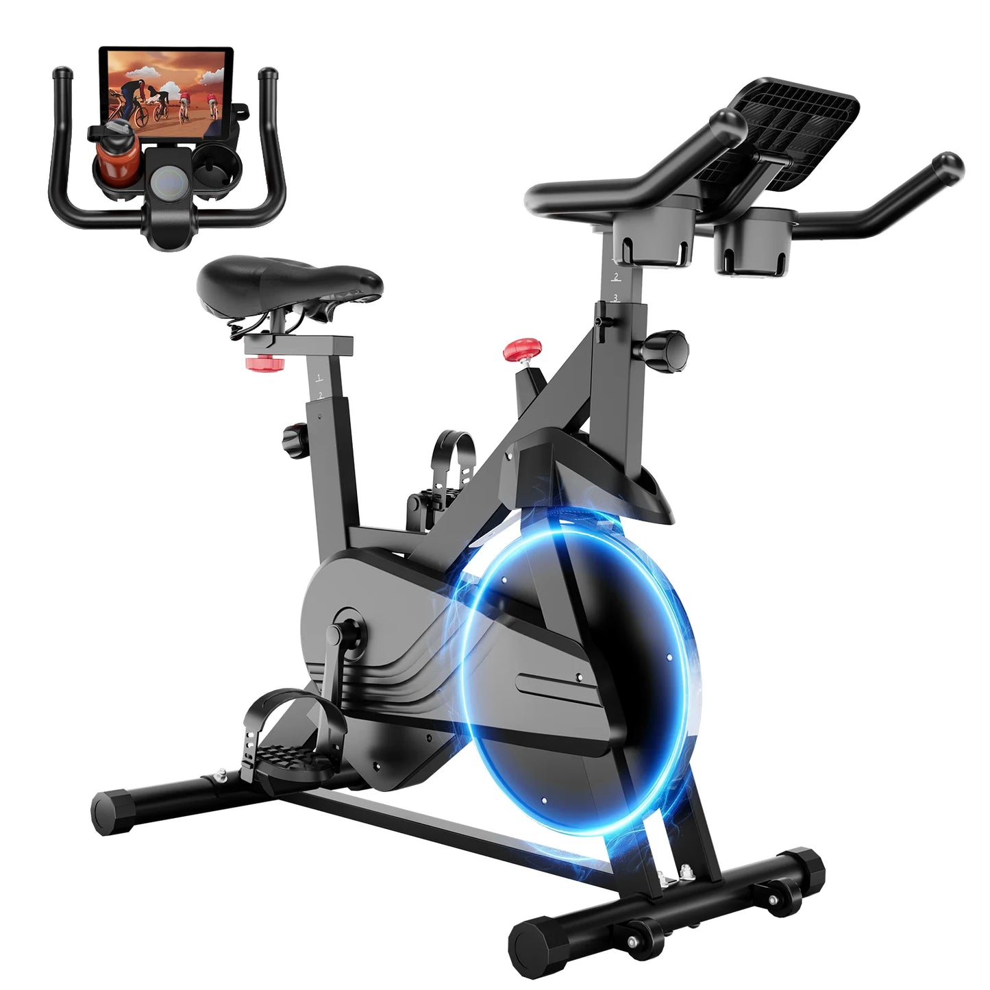Superun Low Noise 32 Level Magnetic Exercise Bike For Home by S And B Enterprise