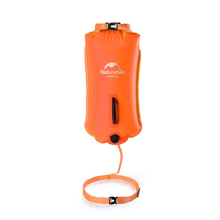 Naturehike Inflatable Swimming Buoy Dry Bag Flotation Float Dual Airbag by S And B Enterprise