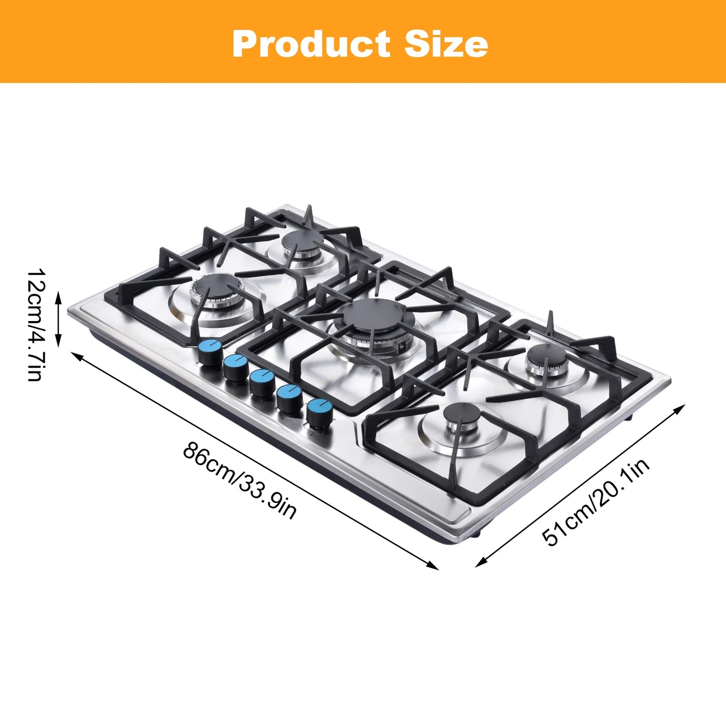Propane Indoor Stove With Built-In Thermocouple Protection