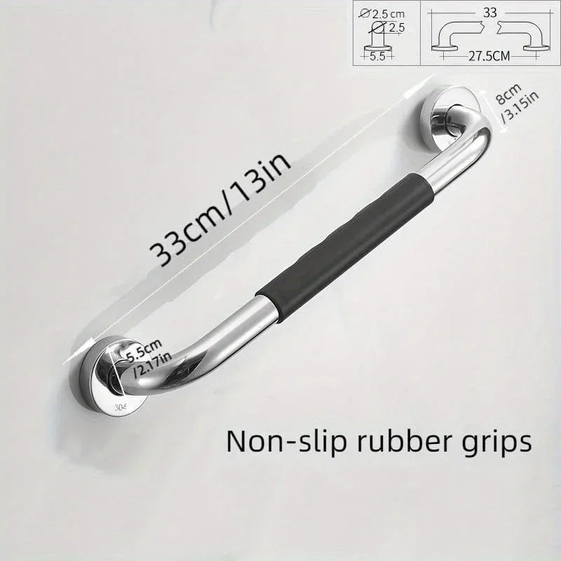 Anti Slip Shower Armrest Handles For Elderly Bath Safety 2 Pack