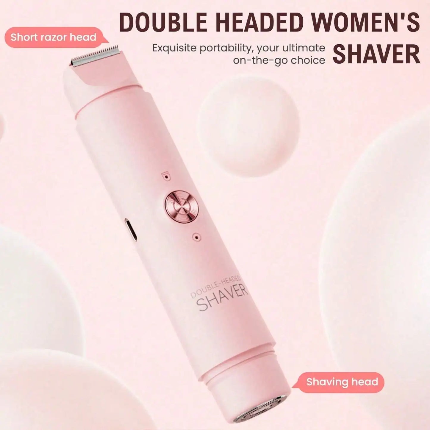 2 In 1 Women's Electric Shaver And Epilator USB Rechargeable by S And B Enterprise