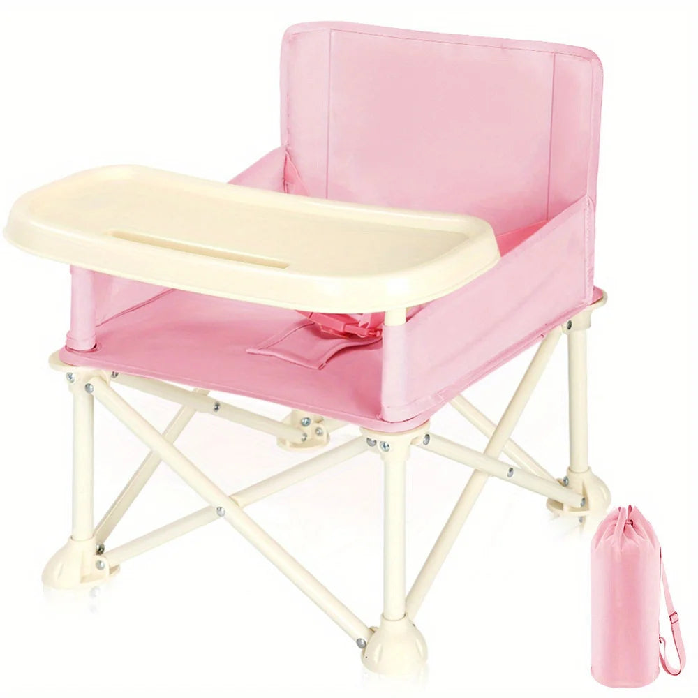 Ubravoo Baby Booster Seat With Adjustable Footrest And Cushion