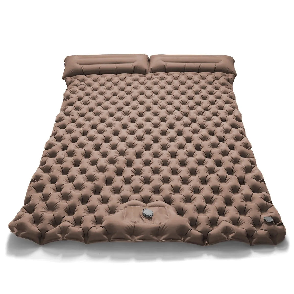By Inflating Double Inflatable Camping Mattress Ultralight Sleeping Pad by S And B Enterprise