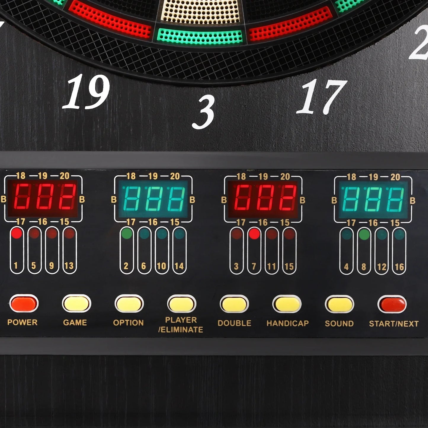 Dartboard Cabinet Set Dart Board Electronic Scoreboard Dart Machine Cabinet by S And B Enterprise