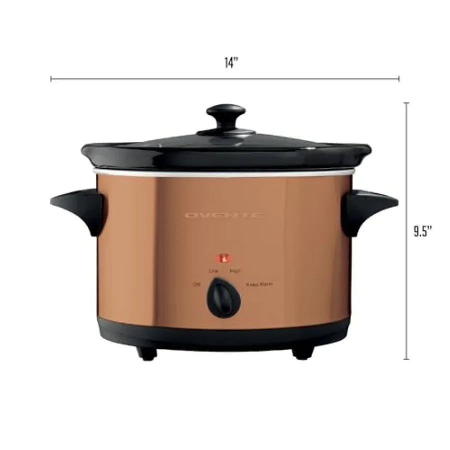 YAO HUI HUANG Electric Slow Cooker With Three Temperature Settings