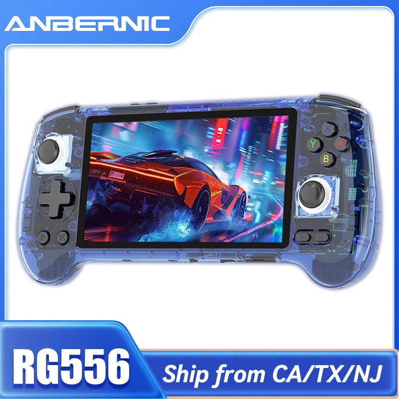 Anbernic RG556 Android Handheld Retro Gaming Console With WiFi Bluetooth by S And B Enterprise