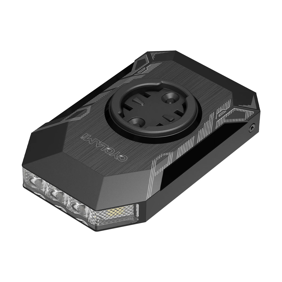 CYCLAMI CL350 bike headlight, black with circular mounting hub and front LED module