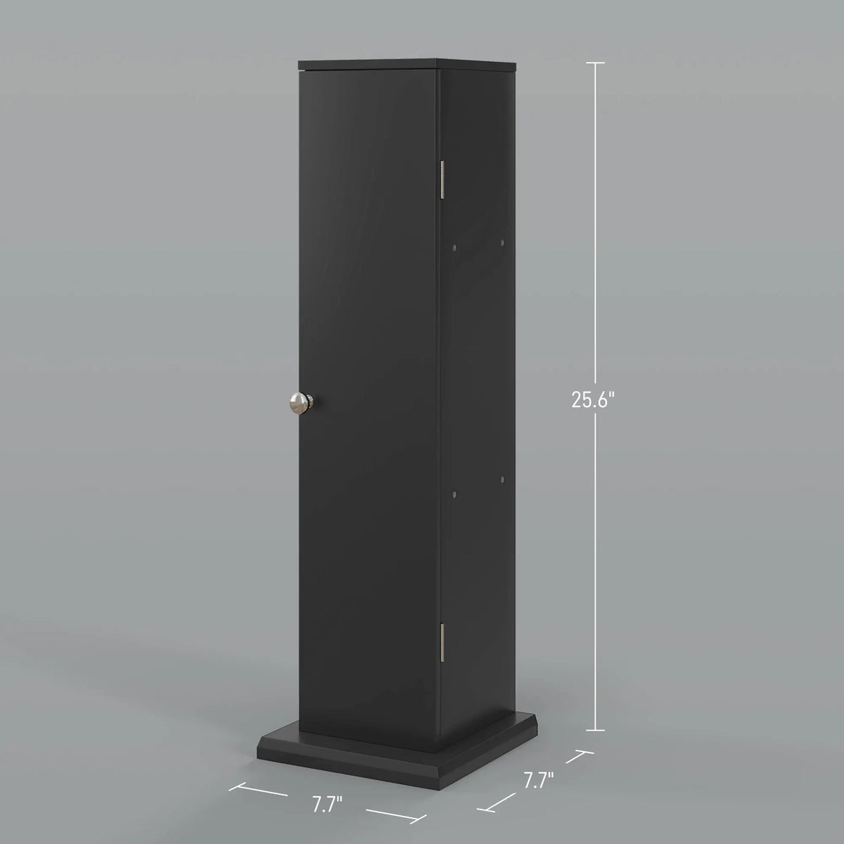 Homcom toilet paper cabinet in black, slim floor-standing bathroom storage with doors and shelves for small spaces