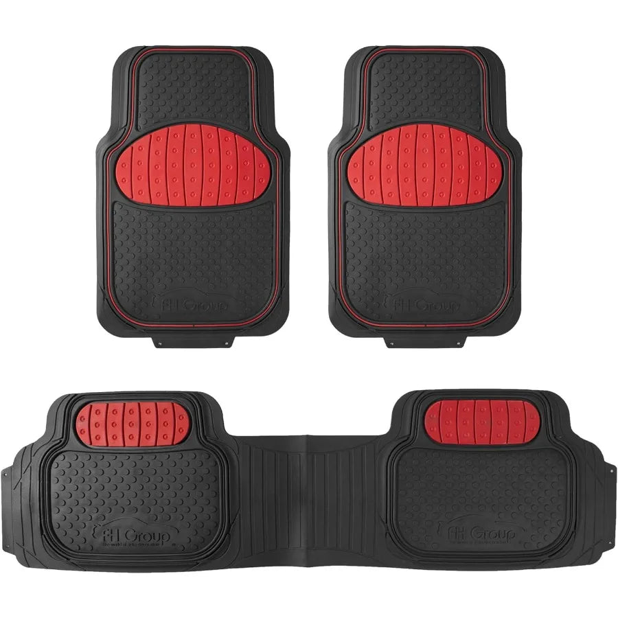 Universal Fit Rubber Car Floor Mats Heavy Duty Climaproof by S And B Enterprise