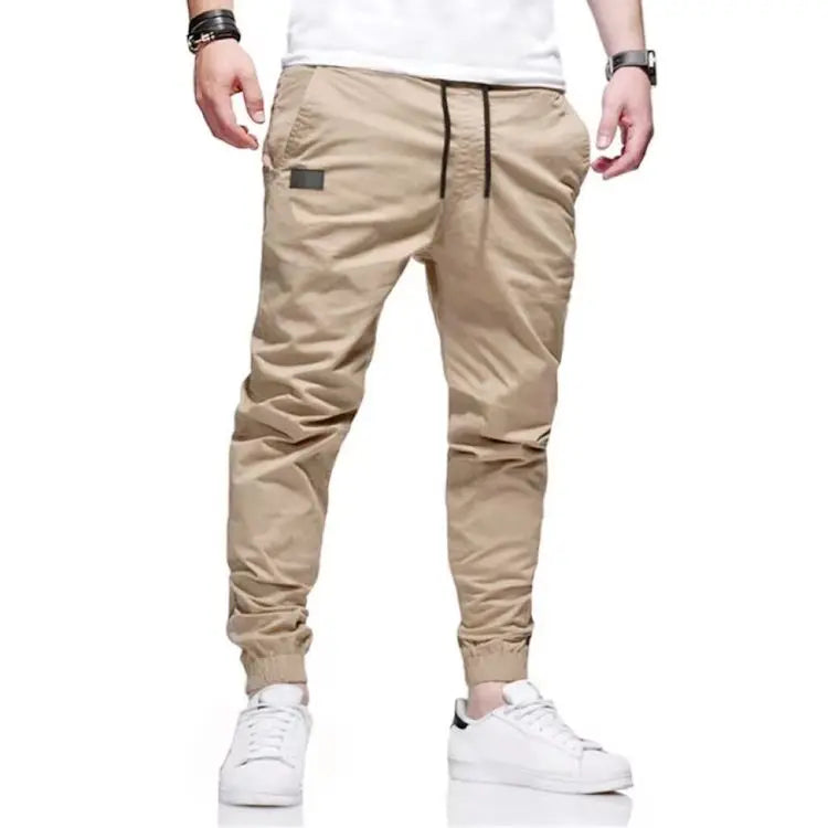 Men's Cargo Jogger Pants With Multi Pocket Styling by S And B Enterprise