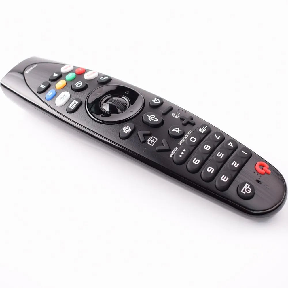AKB75855501 smart TV remote with voice and cursor, black, by S And B Enterprise; LG logo visible