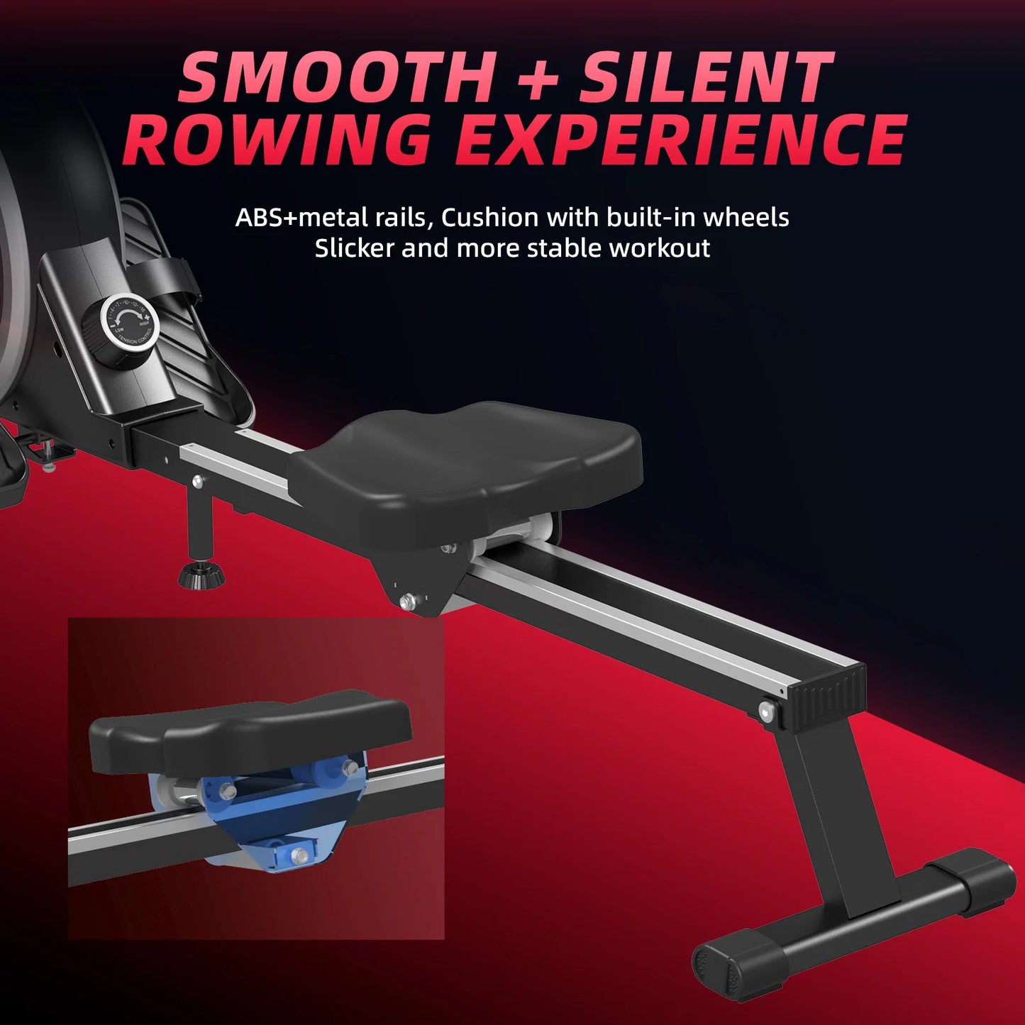 Botifly Magnetic Rowing Machine for Home Gym with Quiet Operation by S And B Enterprise