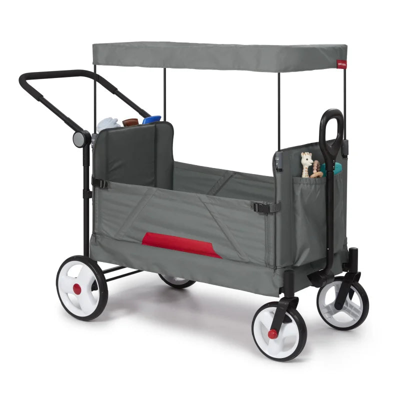 Radio Flyer Compass Kid And Cargo Stroll Wagon Folding by S And B Enterprise