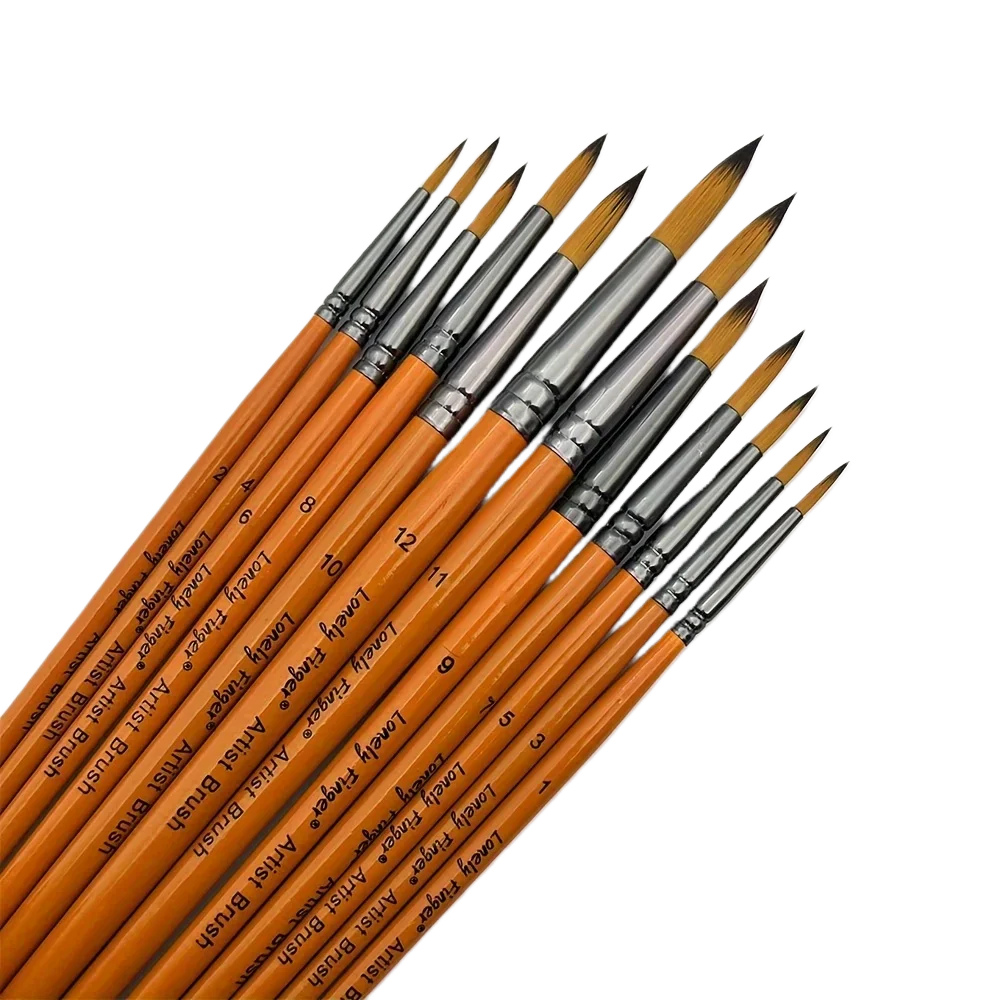 Lonely Finger Premium Synthetic Art Paint Brush Set For Artists