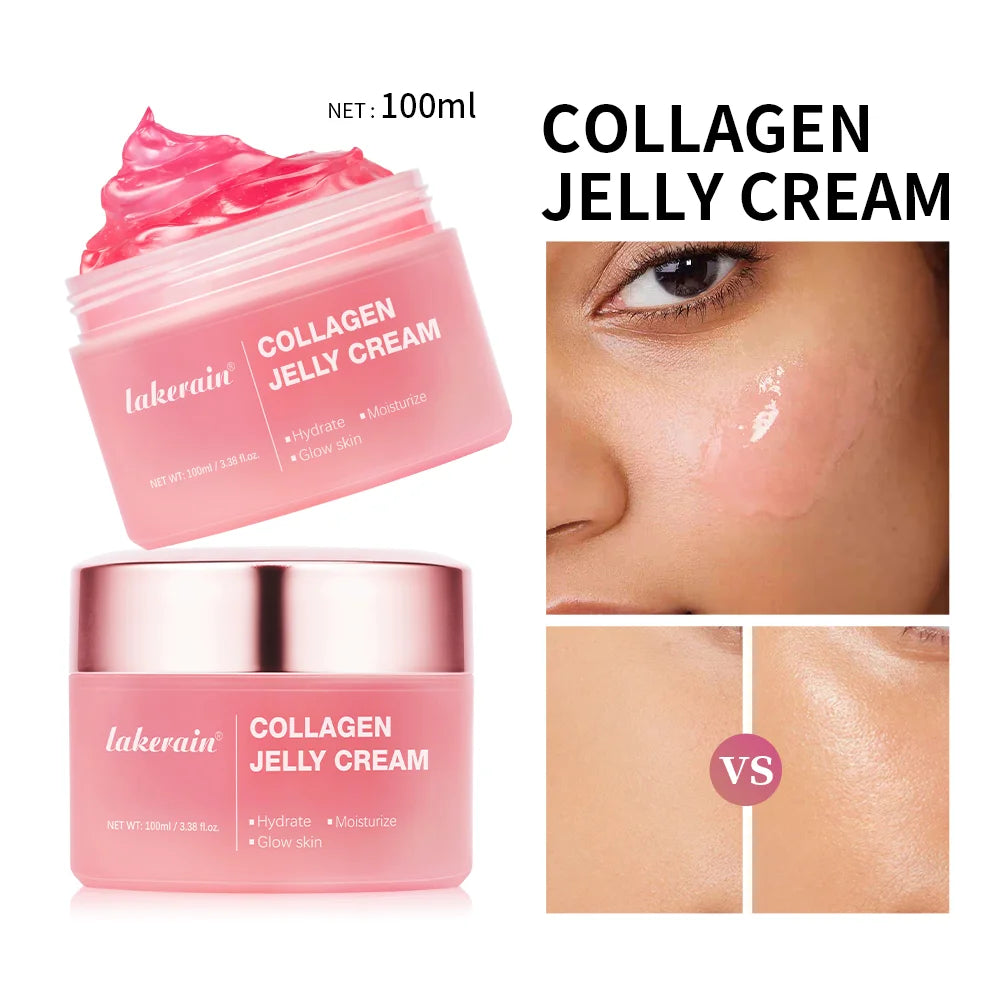 Lakerain Anti Aging Collagen Jelly Cream With Niacinamide Moisturizer by S And B Enterprise