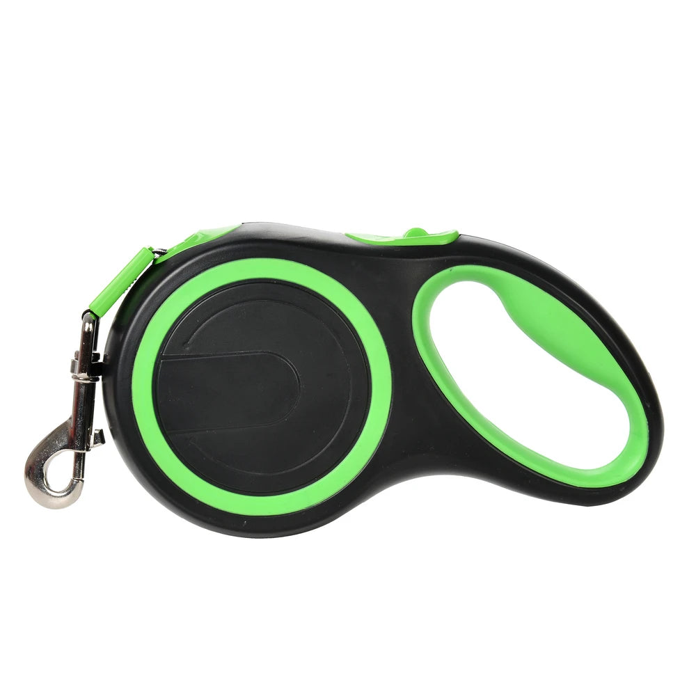 Retractable Dog Leash Nylon Quick Release For All Breeds