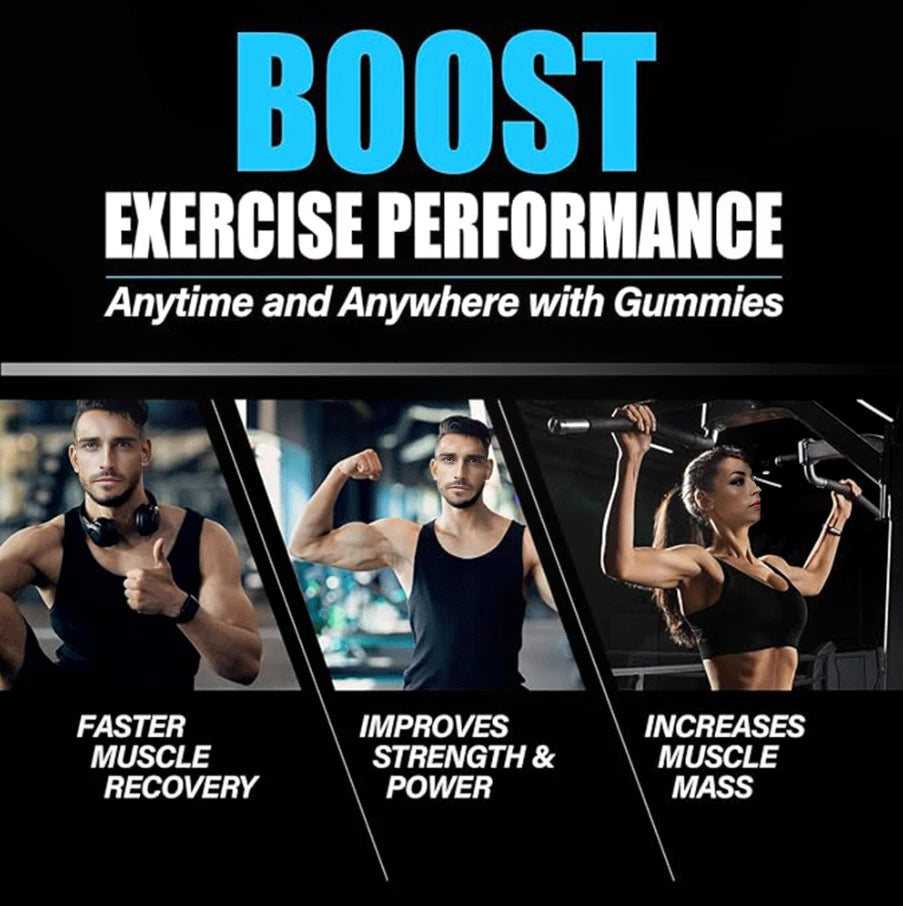 Creatine Gummies Berry Flavor For Active Lifestyles
