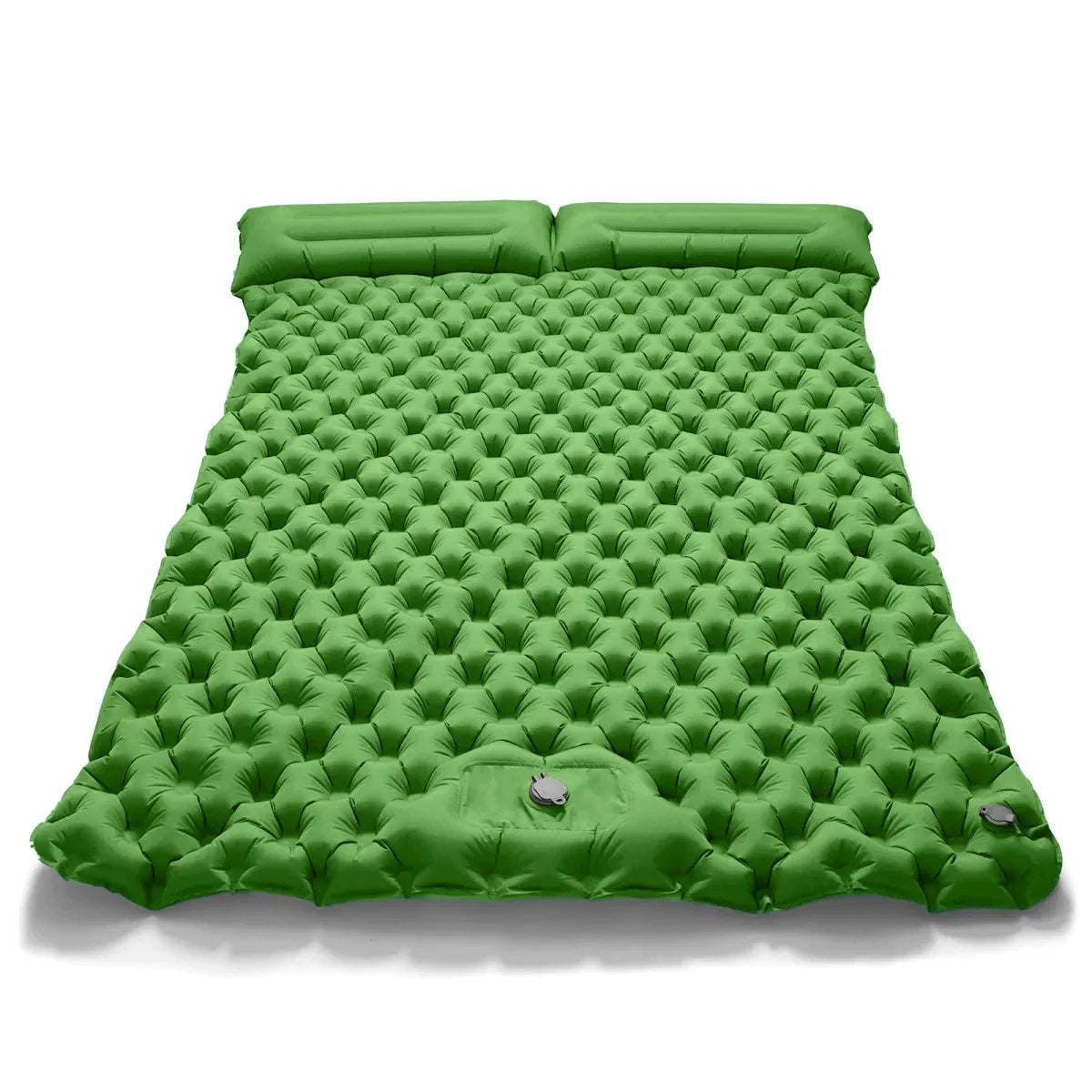 By Inflating Double Inflatable Camping Mattress Ultralight Sleeping Pad by S And B Enterprise