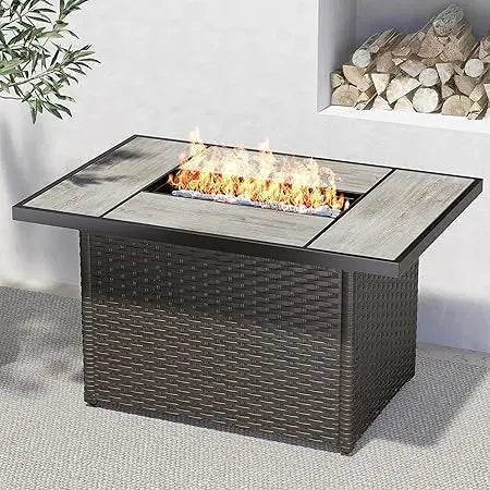 Grand Patio Gas Fire Pit Table Outdoor 50000 BTU Propane