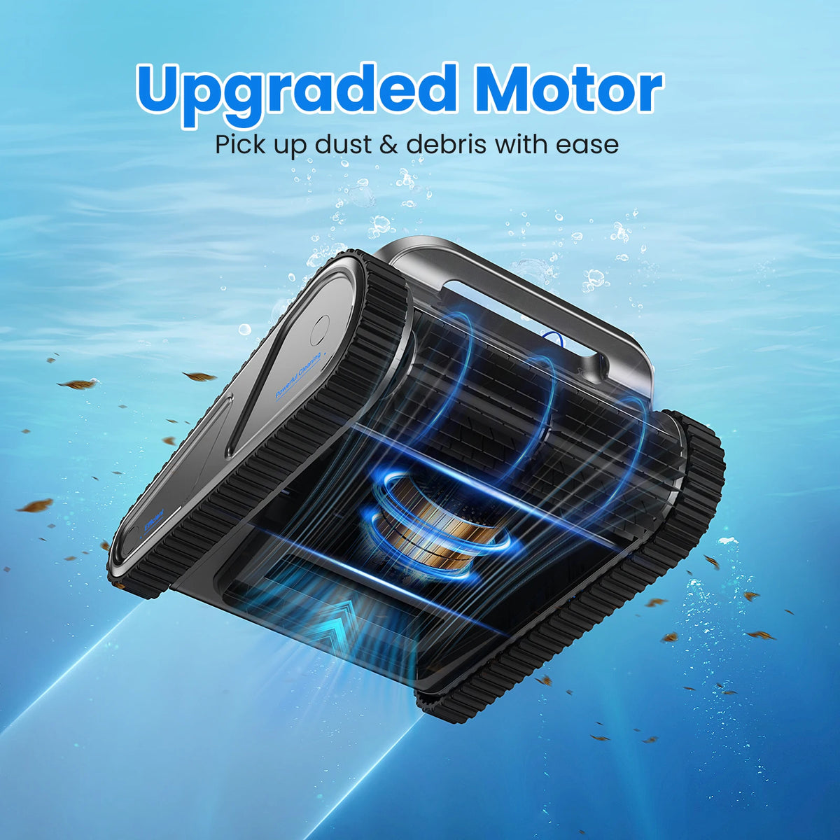 INSE Y50 Auto Pool Cleaner Cordless Robotic 4 Motors by S And B Enterprise
