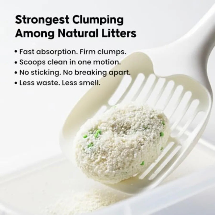 Cassava Cat Litter 100 Natural Eco Friendly Fast Clumping Clay Mixable