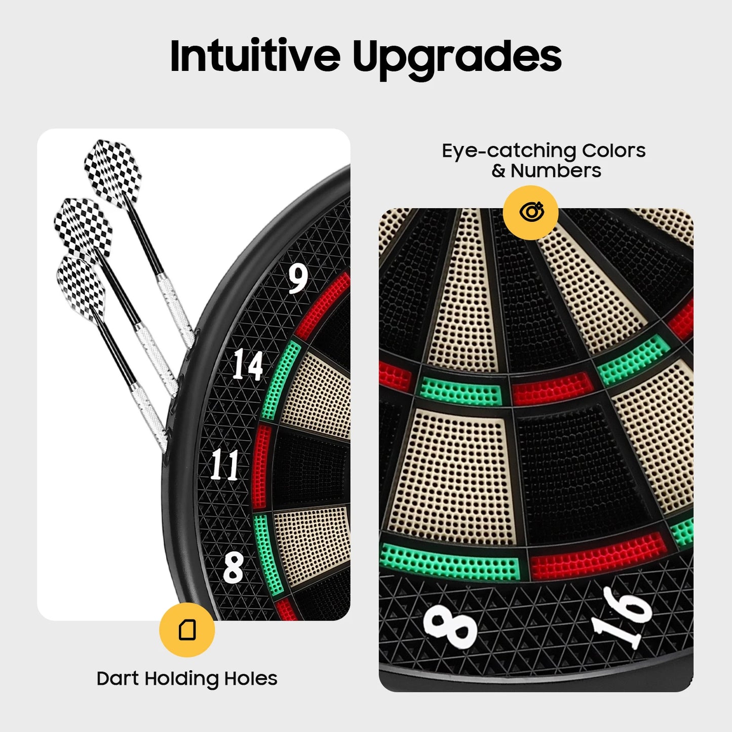 Electronic Dart Board With 27 Modes And LED Screens
