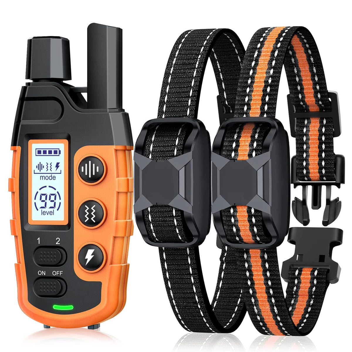 WXRPETH Dog Training Collar Remote Waterproof Shock Beep Vibration by S And B Enterprise