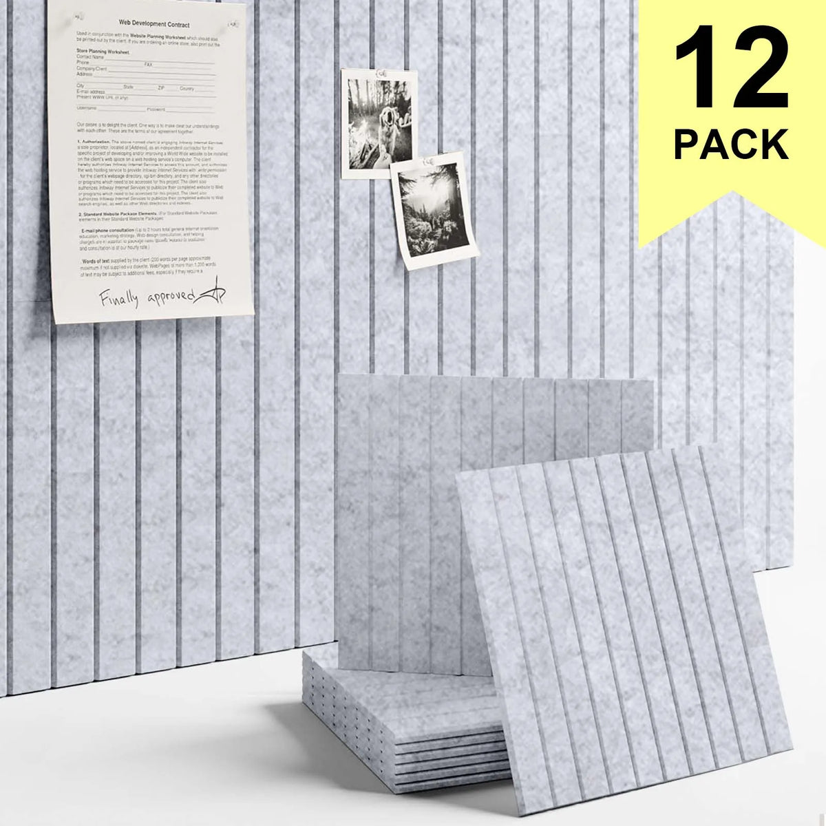 Cork Bulletin Boards 6 To 12 Pack Home Office Decor by S And B Enterprise