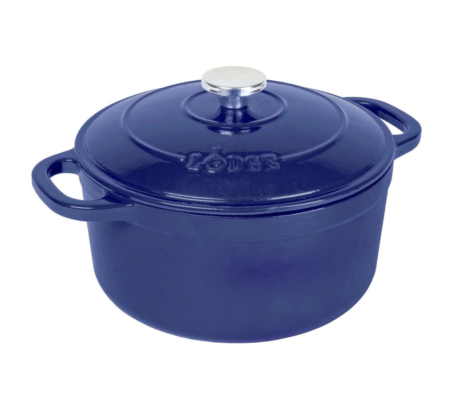 Lodge Cast Iron Enameled Dutch Oven For Everyday Cooking