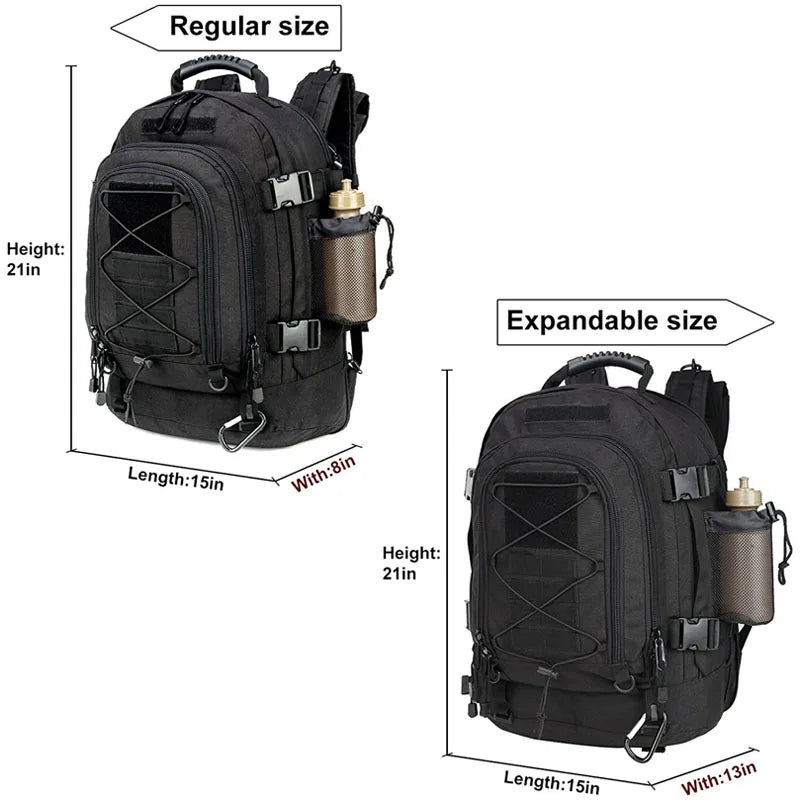 LQARMY Military Tactical Backpack Molle Rucksack for Outdoor by S And B Enterprise