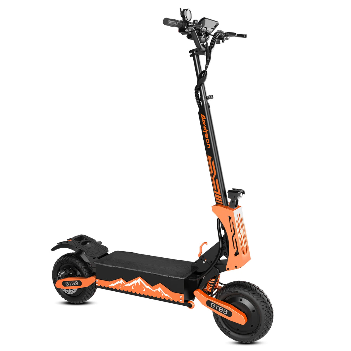 Arwibon 5600W Dual-Motor Electric Scooter 60V27AH With Top Speed 46MPH by S And B Enterprise