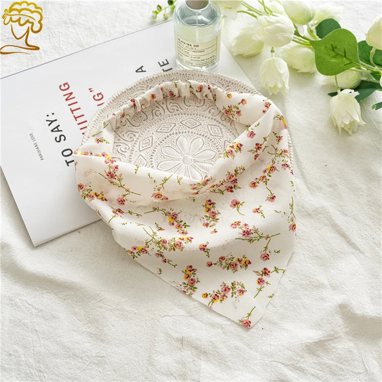 Bohemia Bandana Hair Scarf For Women Paisley Vintage Headwear