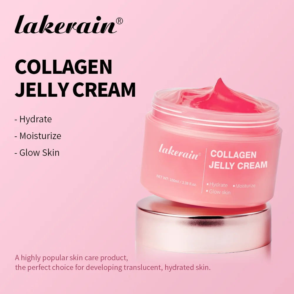 Lakerain Anti Aging Collagen Jelly Cream With Niacinamide Moisturizer by S And B Enterprise