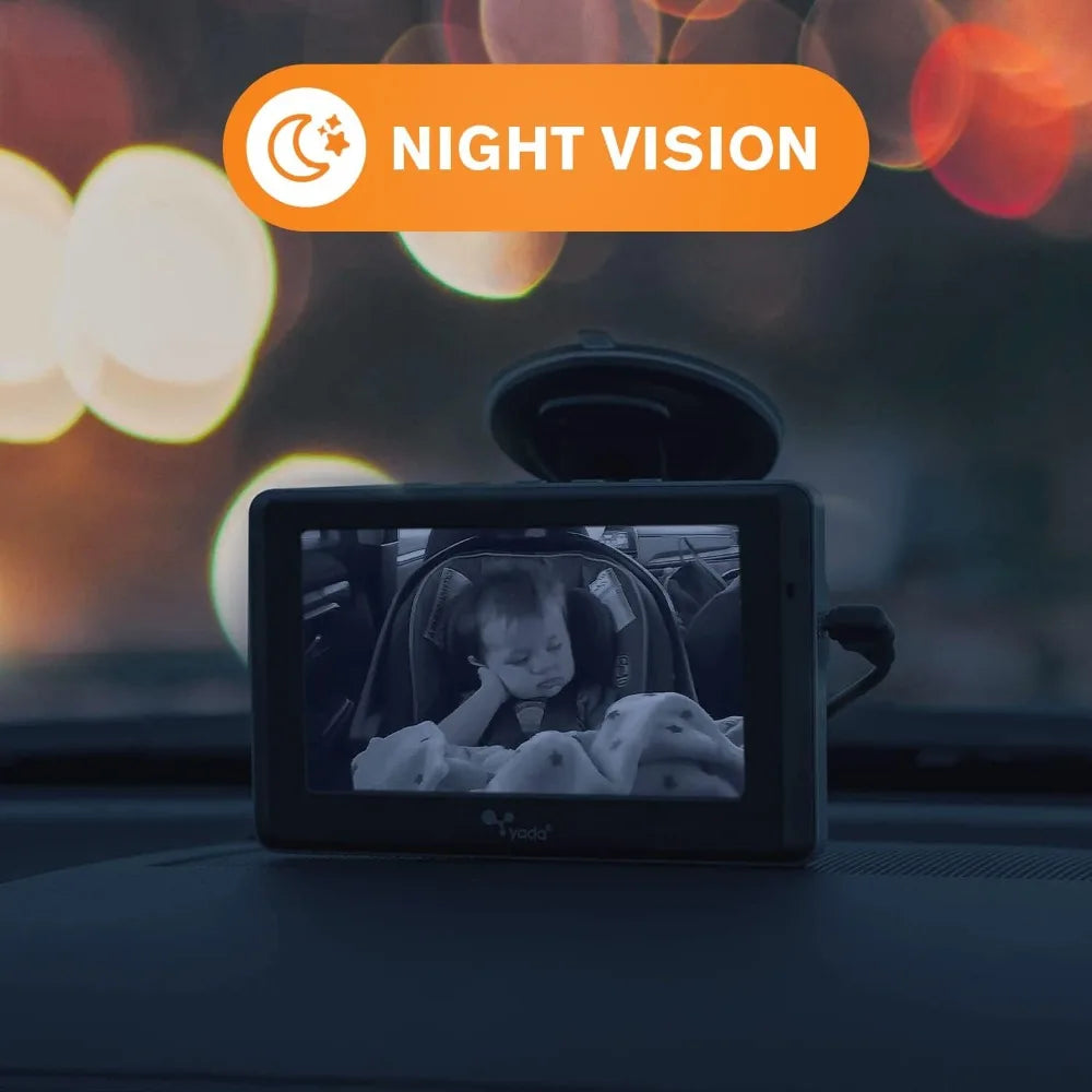 kankeirr Car Portable Baby Monitor With Night Vision And Wireless Display by S And B Enterprise