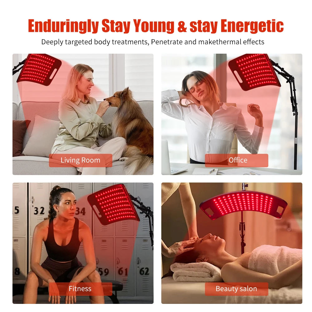 Near Infrared Red Light Therapy Panel For Face And Body by S And B Enterprise