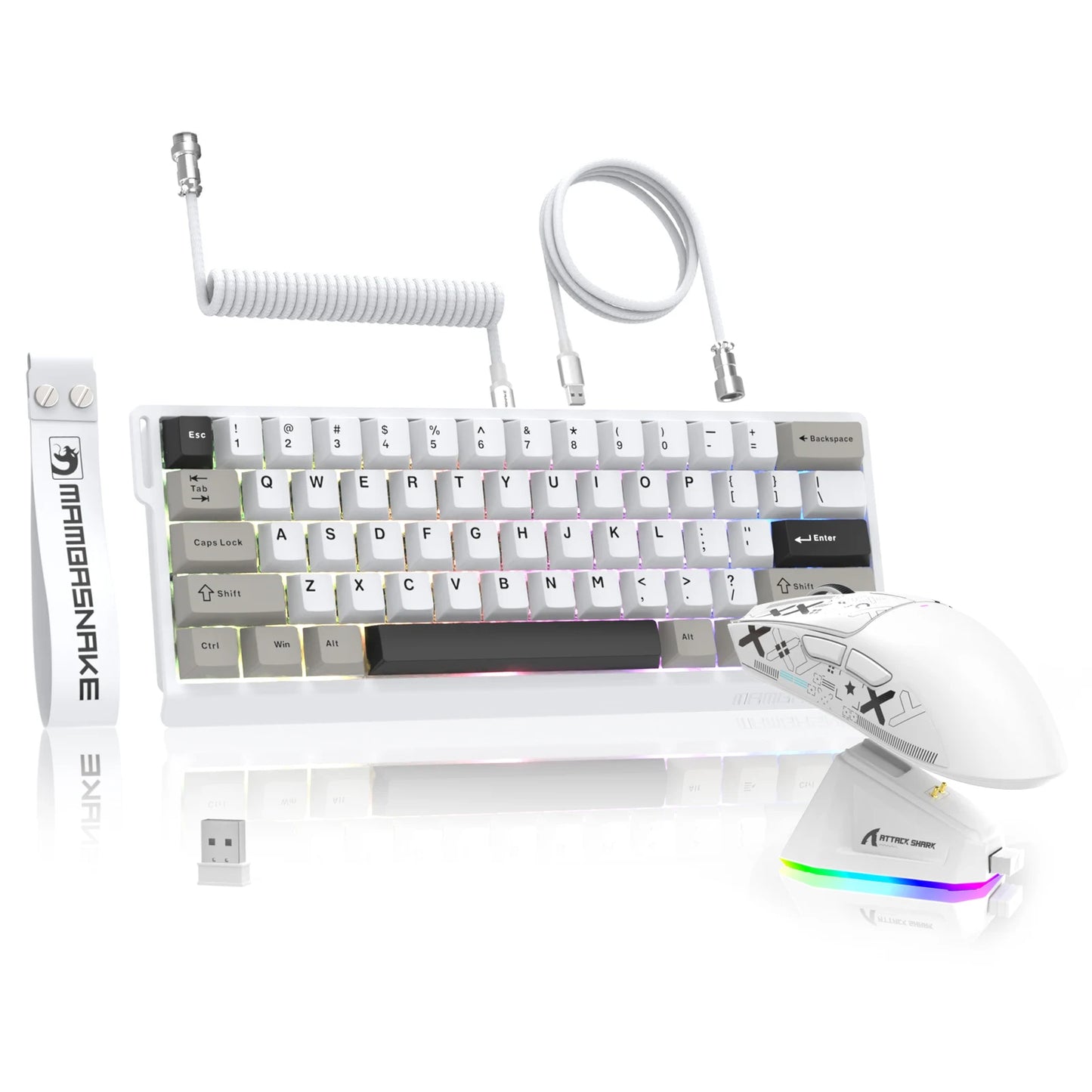 Attack Shark X11 X60HE Mechanical Wireless Gaming Keyboard And Mouse