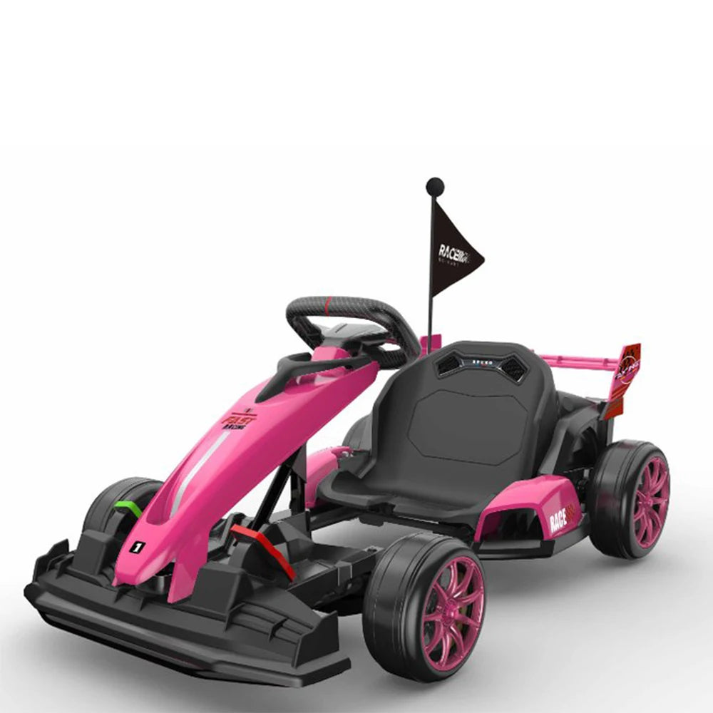 HiMISSE 24V Electric Ride On Car For Kids Drift Kart by S And B Enterprise