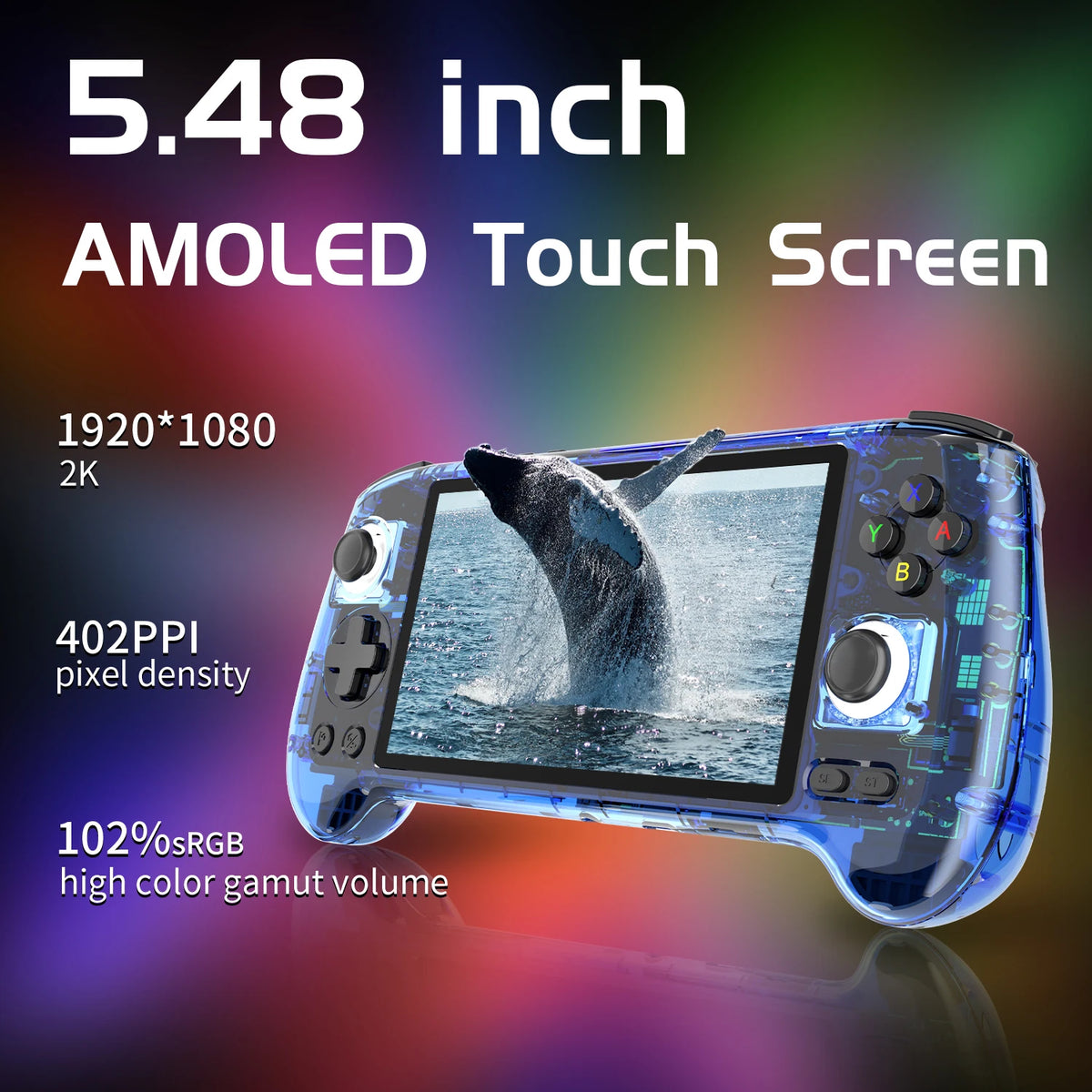 Anbernic RG556 Android Handheld Retro Gaming Console With WiFi Bluetooth by S And B Enterprise