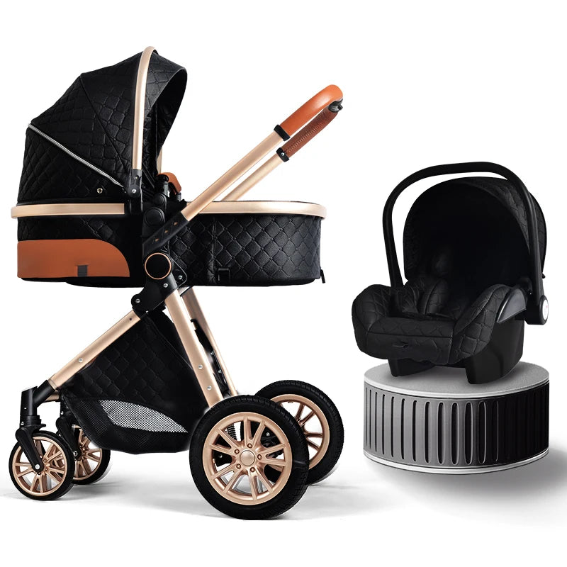B.childhood 3 In 1 Baby Stroller Pushchair With Infant Carrier