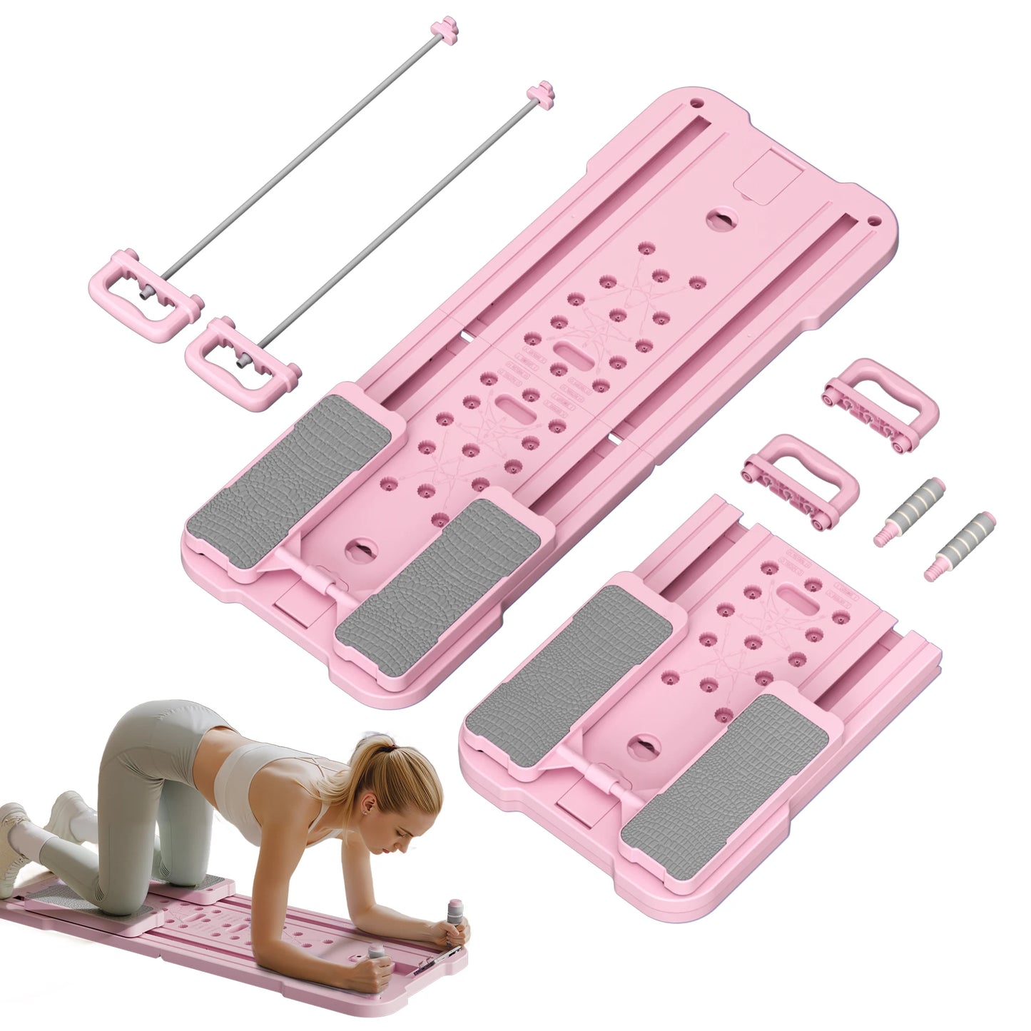 Foldable 4In1 Ab Exercise Board For Home Gym Core Strength