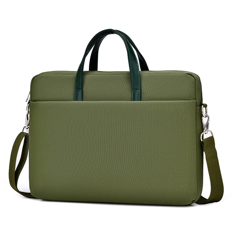 Laptop Bag 13.3 14 15.6 17 Inch Notebook Bag Sleeve For Macbook Air Pro 16 Case Xiaomi Shoulder Handbag New Waterproof Briefcase by S And B Enterprise