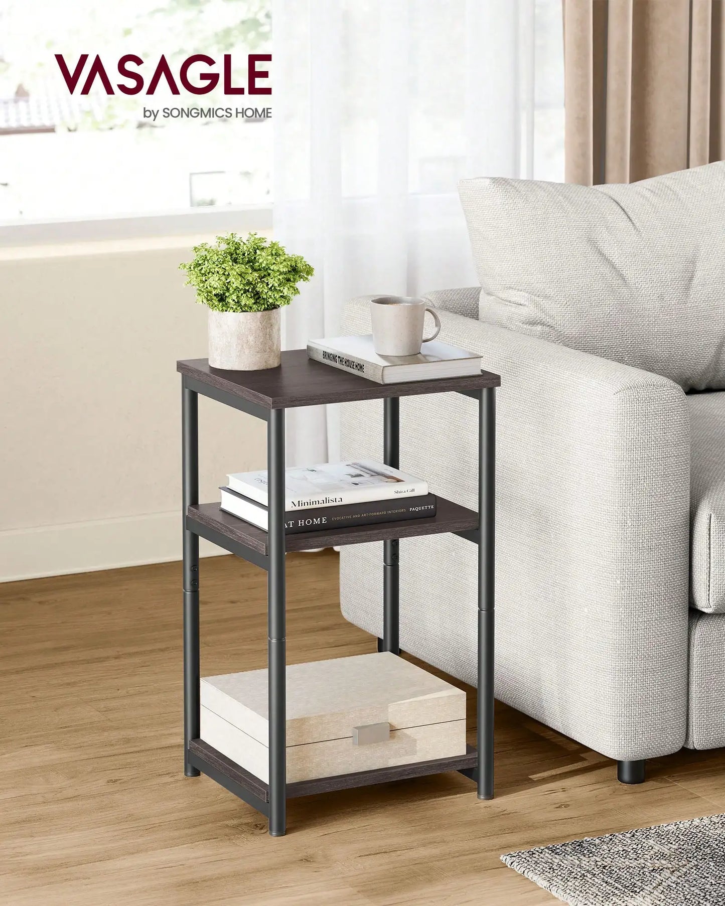 Wooden Side Table End Table For Living Room Bedroom Office by S And B Enterprise