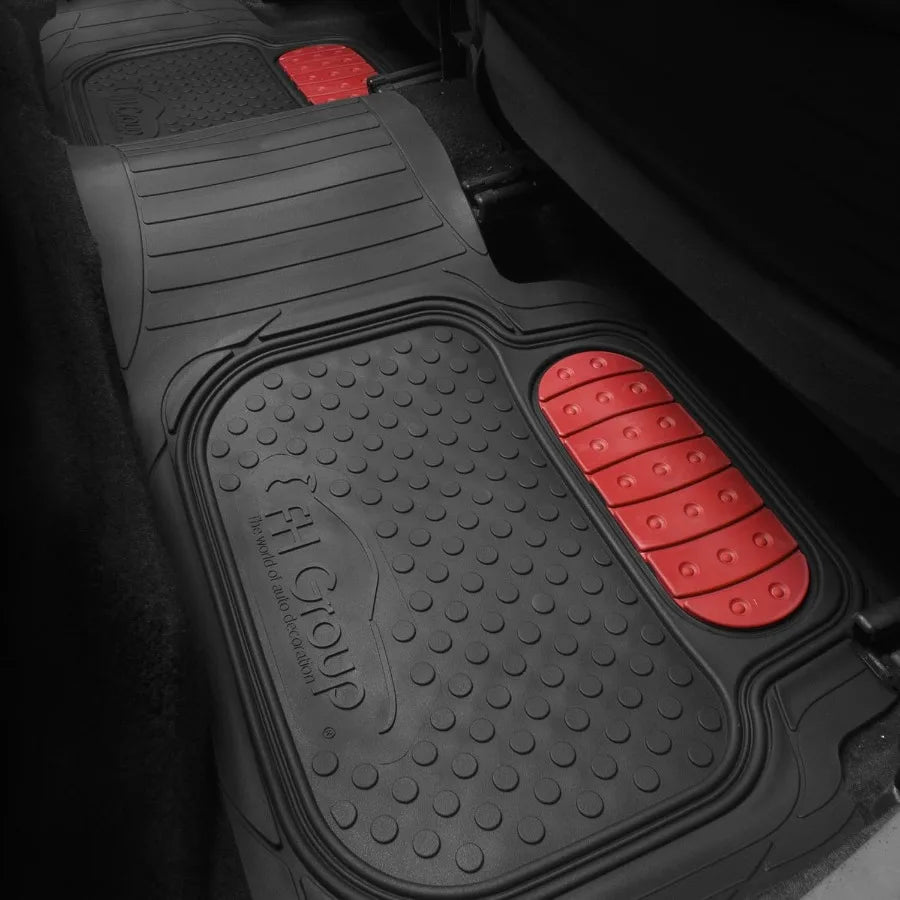Universal Fit Rubber Car Floor Mats Heavy Duty Climaproof by S And B Enterprise